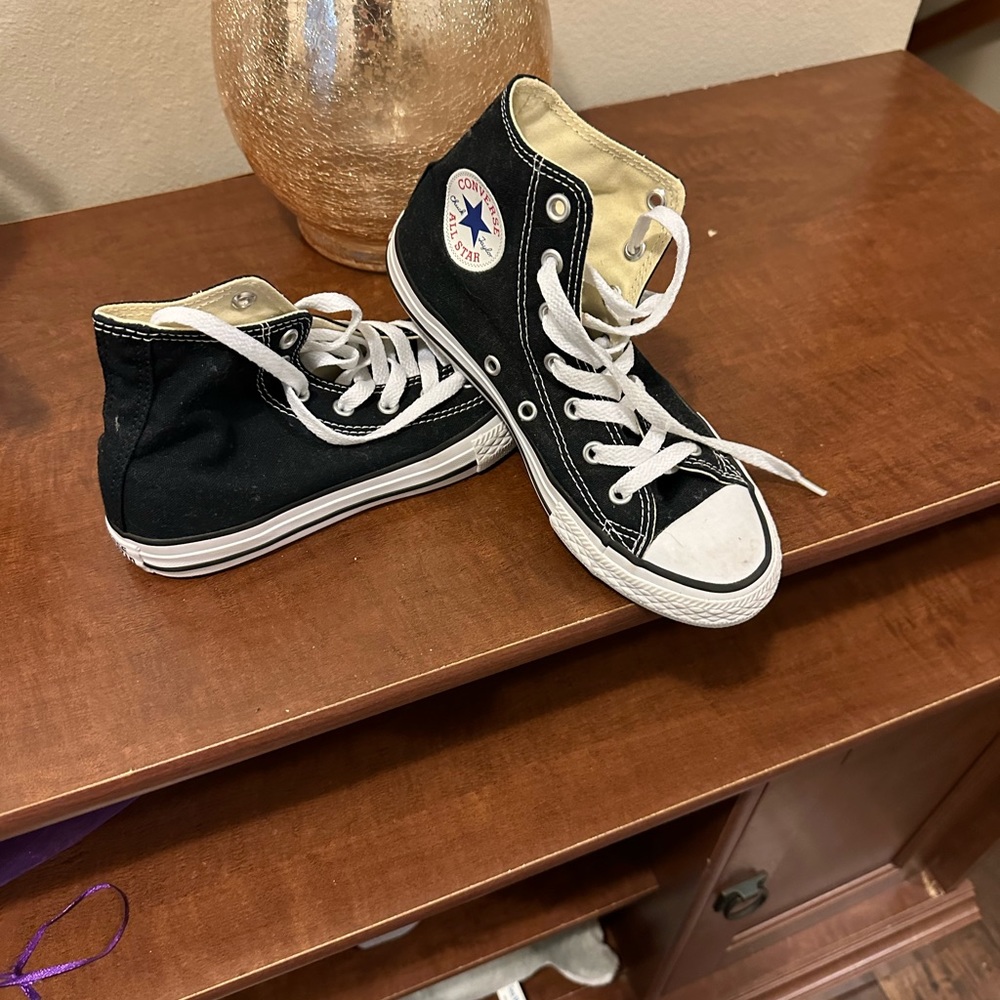 Chuck Taylor’s, kids size 2 barely worn